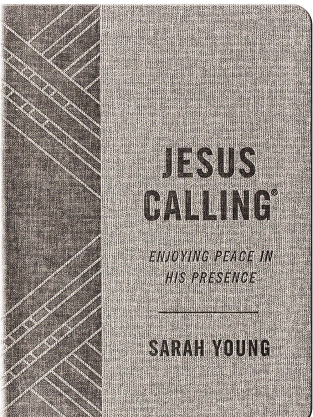 Jesus Calling by - Gray Devotional Journal